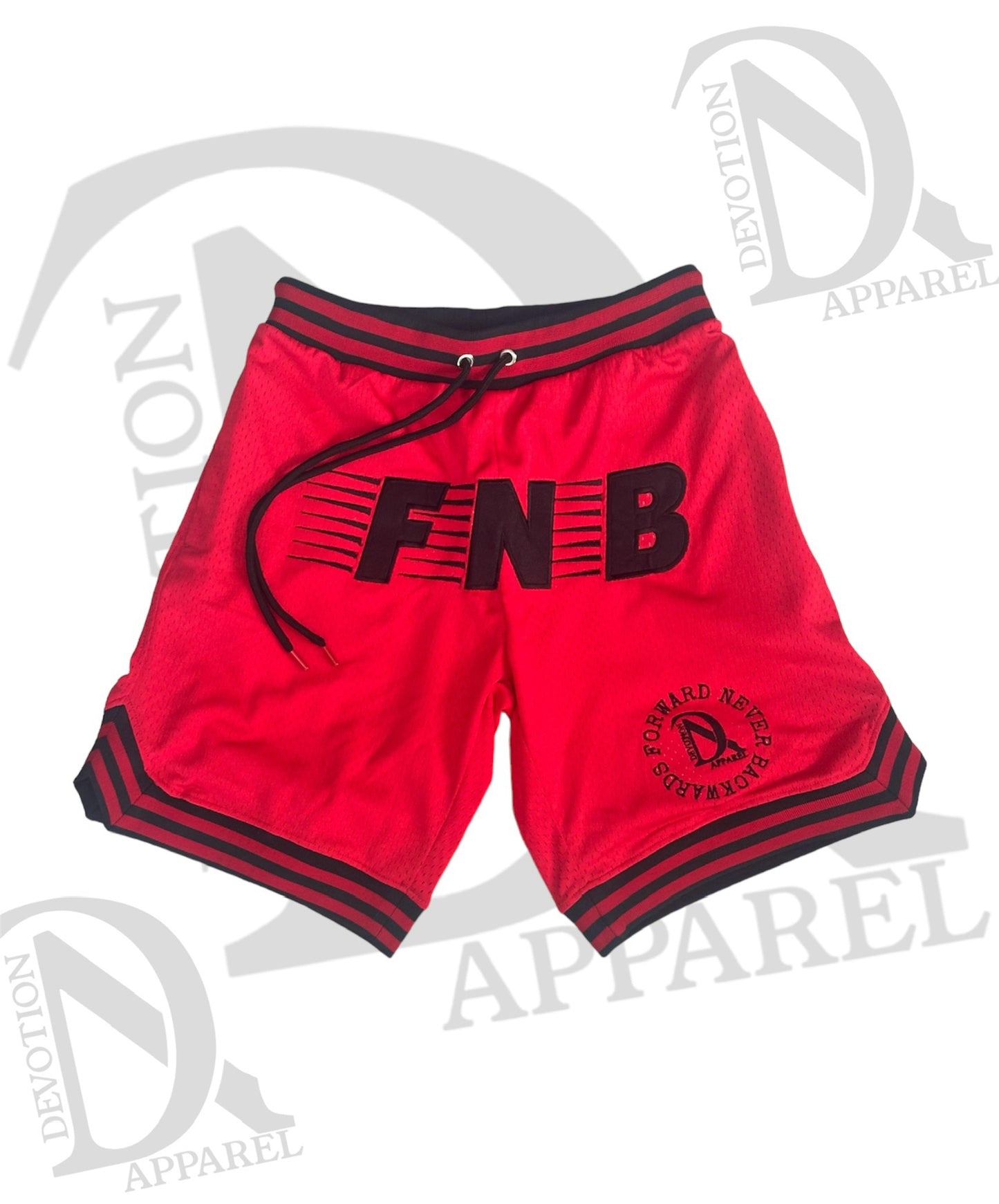 Devotion “FNB” Red/Black Shorts